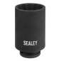 1/2"Sq Drive 46mm 12-Point Impact Socket