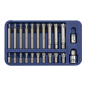 Ribe Bit Set 22pc 3/8" & 1/2"Sq Drive