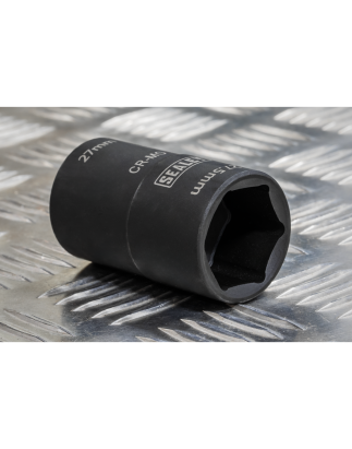 Double Ended Impact Socket 63mm 1/2"Sq Drive 27/27.5mm