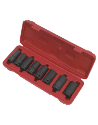 Locking Wheel Nut Removal Set 8pc 1/2"Sq Drive