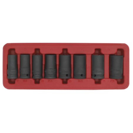 Locking Wheel Nut Removal Set 8pc 1/2"Sq Drive