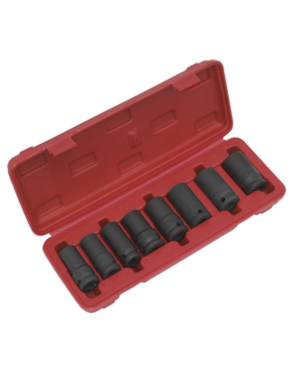 Locking Wheel Nut Removal Set 8pc 1/2"Sq Drive