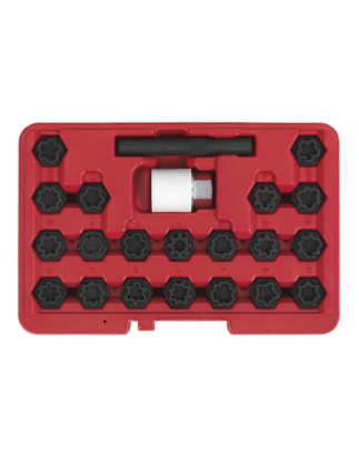 Locking Wheel Nut Key Set 22pc - Audi