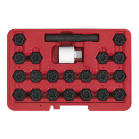 Locking Wheel Nut Key Set 22pc - Audi