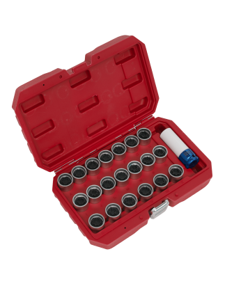 Locking Wheel Nut Key Set 21pc - Audi