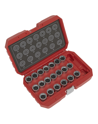 Locking Wheel Nut Key Set 20pc - VAG