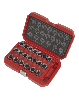 Locking Wheel Nut Key Set 20pc - VAG