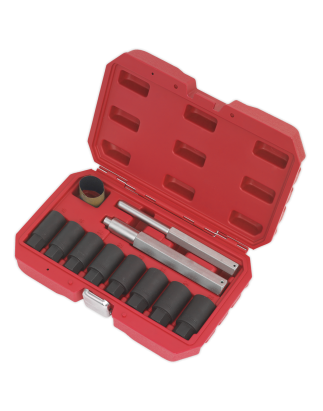 Locking Wheel Nut Removal Set 10pc