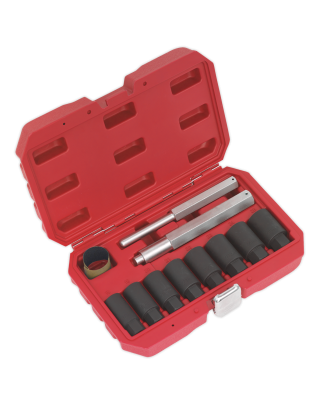 Locking Wheel Nut Removal Set 10pc