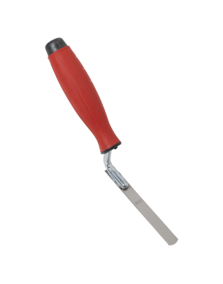 Stainless Steel Edging Trowel - Rubber Handle - 12mm