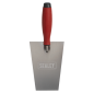 Stainless Steel Masonry Trowel - Rubber Handle - 160mm