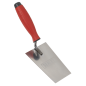 Stainless Steel Filler Trowel  - Rubber Handle - 140mm