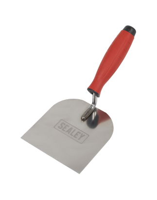 Stainless Steel Margin Trowel - Rubber Handle - 120mm