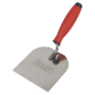 Stainless Steel Margin Trowel - Rubber Handle - 120mm