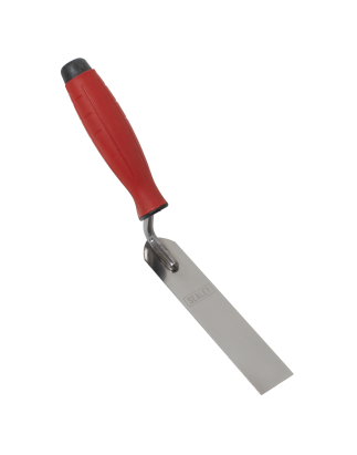 Stainless Steel Finishing Trowel - Rubber Handle - 30 x 160mm