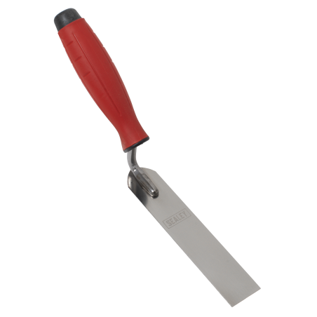 Stainless Steel Finishing Trowel - Rubber Handle - 30 x 160mm