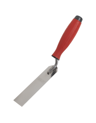 Stainless Steel Finishing Trowel - Rubber Handle - 30 x 160mm