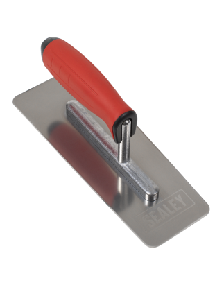 Stainless Steel 240mm Venetian Trowel - Rubber Handle