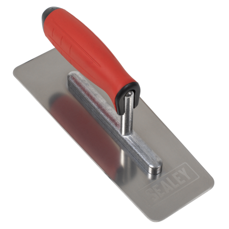 Stainless Steel 240mm Venetian Trowel - Rubber Handle