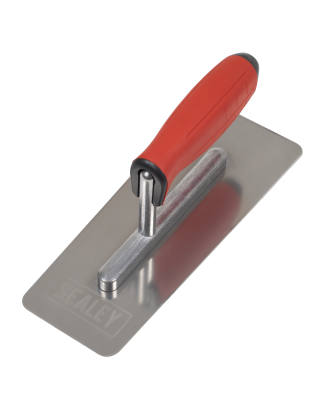 Stainless Steel 240mm Venetian Trowel - Rubber Handle