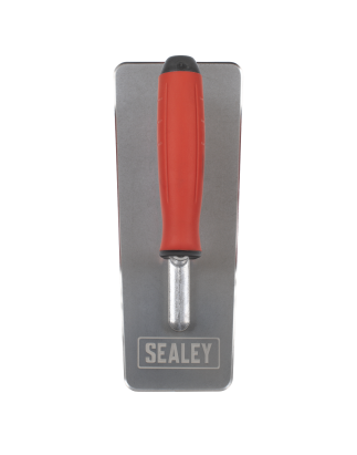 Stainless Steel 240mm Venetian Trowel - Rubber Handle