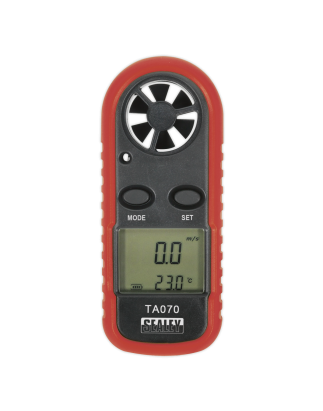 Anemometer with Beaufort Scale