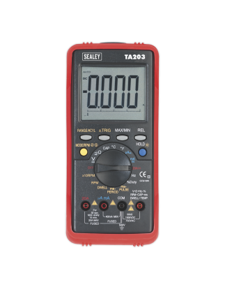 Digital Automotive Multimeter 15-Function Bar Graph/PC Link