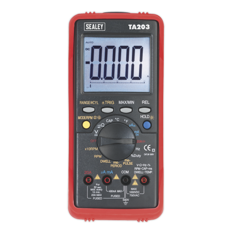 Digital Automotive Multimeter 15-Function Bar Graph/PC Link