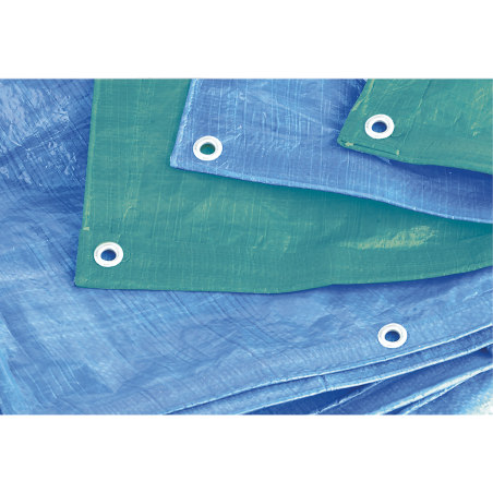 Tarpaulin 3.05 x 3.66m - Blue