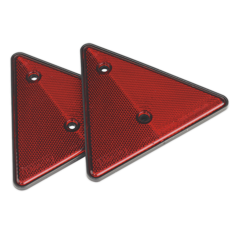 Rear Reflective Red Triangle - Pack of 2