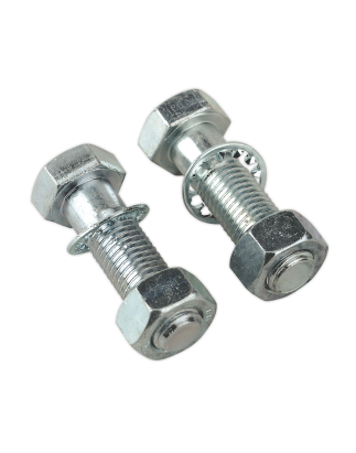 Tow-Ball Bolts & Nuts M16 x 55mm - Pack of 2