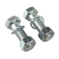 Tow-Ball Bolts & Nuts M16 x 55mm - Pack of 2