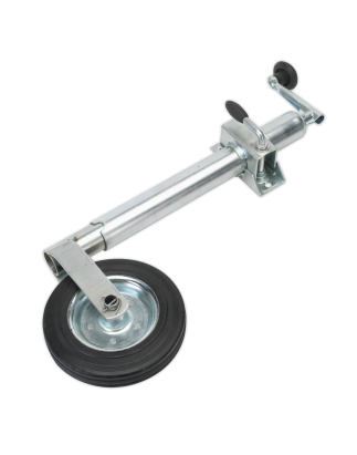 Jockey Wheel & Clamp 50mm - 200mm Solid Wheel