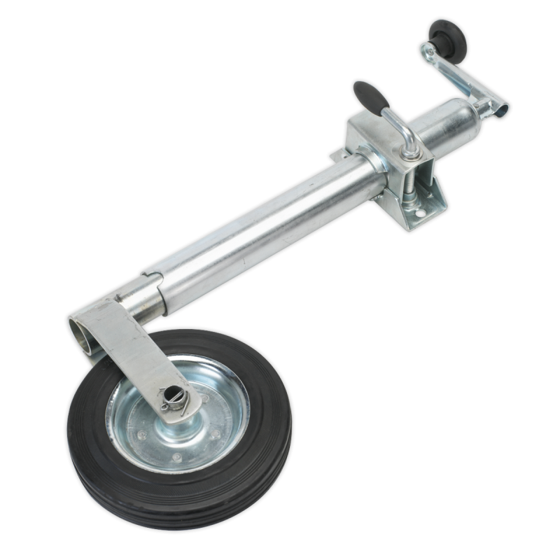 Jockey Wheel & Clamp 50mm - 200mm Solid Wheel