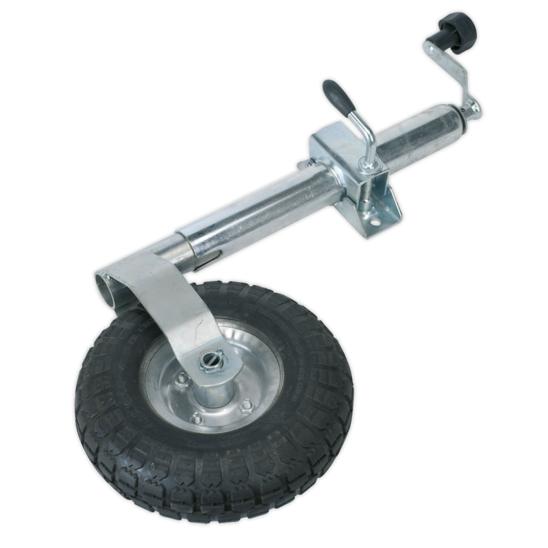 Jockey Wheel & Clamp 48mm - 260mm Pneumatic Wheel