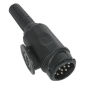 Towing Plug 13-Pin Euro Plastic 12V