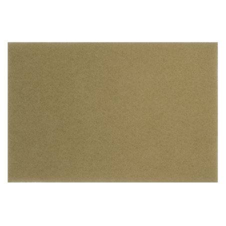 Tan Buffer Pads 12 x 18 x 1" - Pack of 5