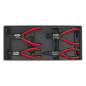 Tool Tray with Circlip Pliers Set 4pc