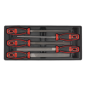 Tool Tray with Engineer’s File Set 5pc