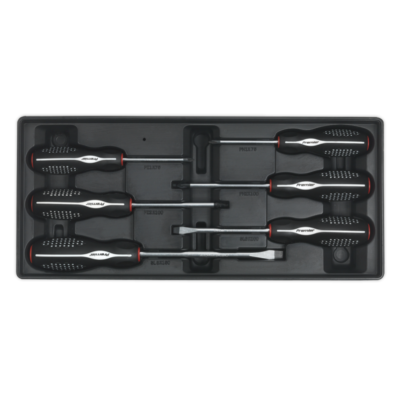 Tool Tray with Screwdriver Set 6pc