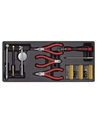 Tool Tray with Precision & Pick-Up Tool Set 38pc