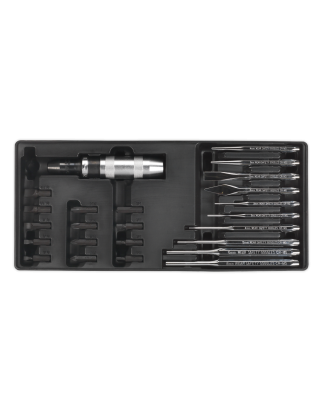 Tool Tray with Punch & Impact Driver Set 25pc