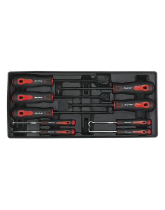 Tool Tray with Scraper & Hook Set 9pc