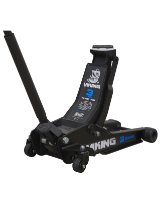 Viking Low Profile Professional Trolley Jack with Rocket Lift 3 Tonne