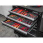 63pc Insulated Tool Kit with 7 Drawer Rollcab