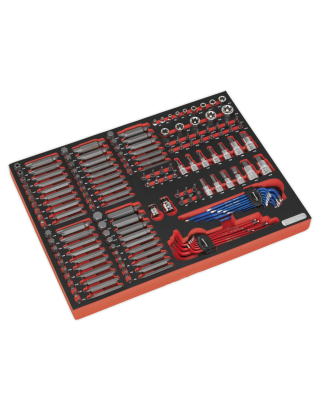 Tool Tray with Specialised Bits & Sockets 177pc