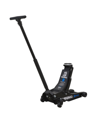 Viking Low Profile Professional Trolley Jack with Rocket Lift 3 Tonne