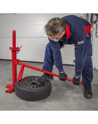 Tyre Changer Manual Operation