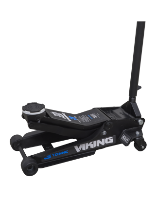 Viking Low Profile Professional Trolley Jack with Rocket Lift 3 Tonne