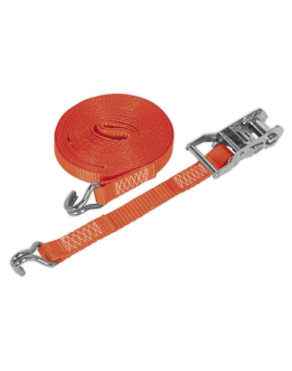 Ratchet Strap Polyester Webbing 25mm x 6m 1500kg Breaking Strength